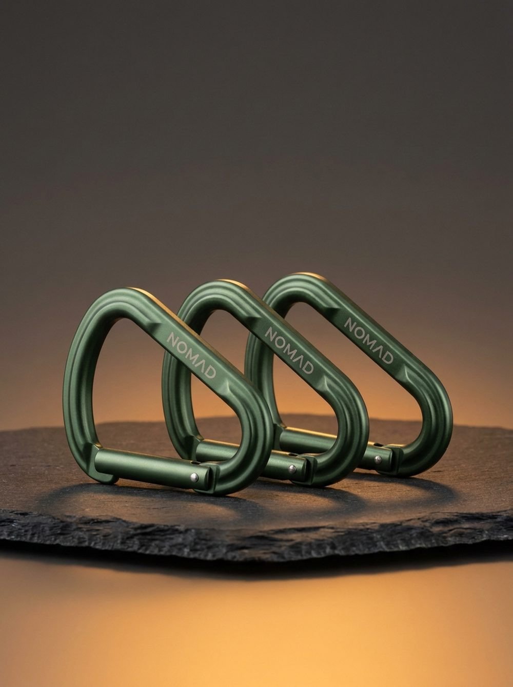 Anchor Carabiner & Strap Set — Forest