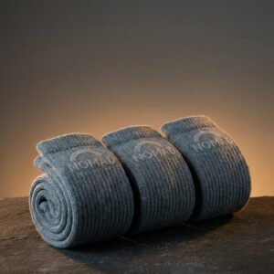 Merino Trail Crew Socks (3-pack) — Slate