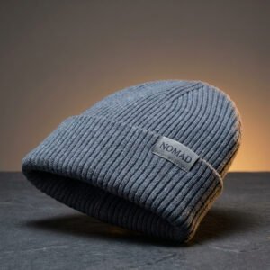 Summit Merino Beanie — Slate