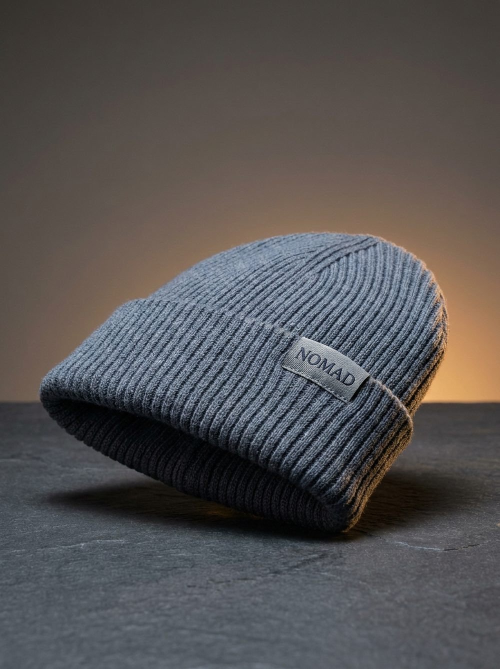 Summit Merino Beanie — Slate