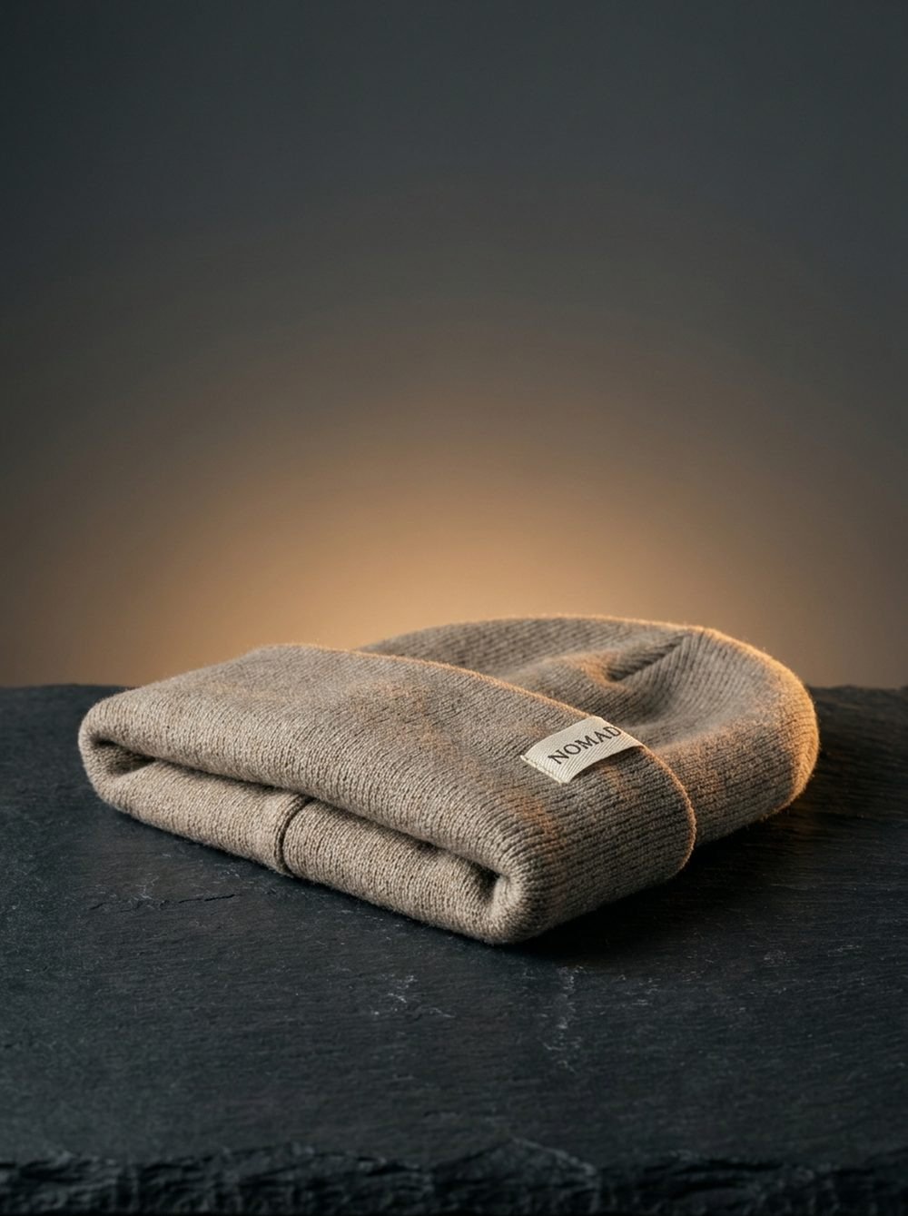 Summit Merino Beanie — Sand